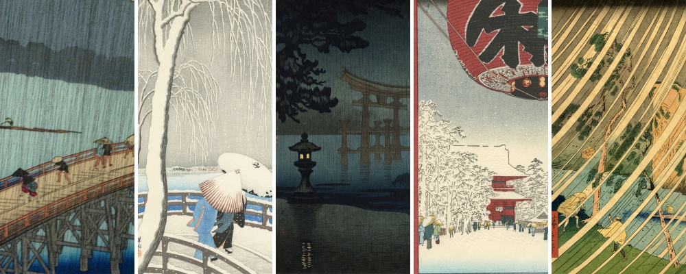 Ame: Japanese Weather in Woodblock Prints